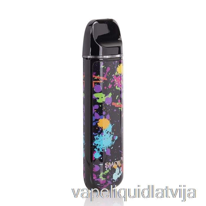 Smok Novo 2 25w Pod System Black & 7 Color Spray Vape Liquid